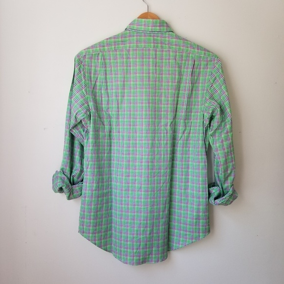 NWT Polo Ralph Lauren Plaid Button Down SIZE MEDIU - Picture 7 of 8